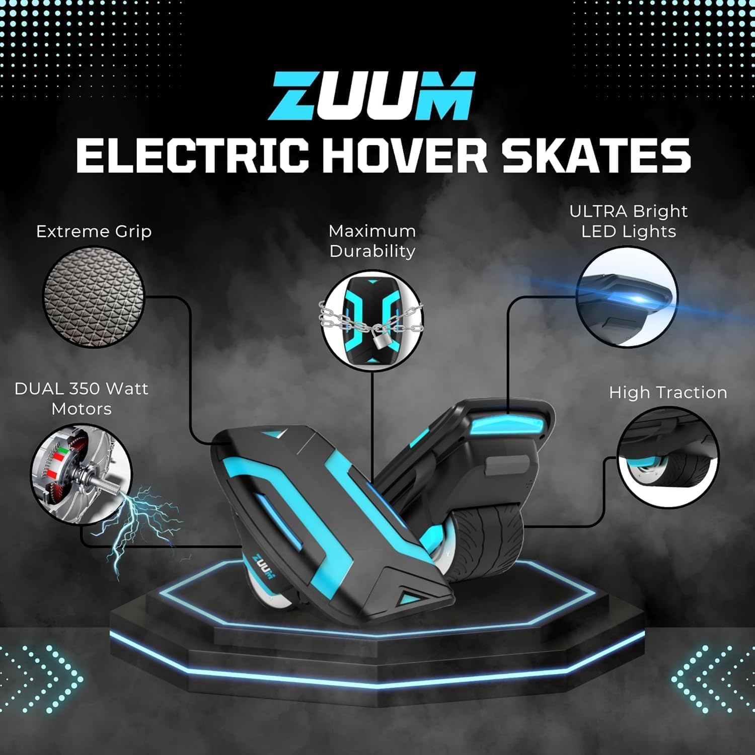 Amazon.com: Zuums - Zuum Shoes Self Balancing Electric